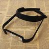 Headband Glass with Interchangeable Lenses Handsfree Head Mount Magnifier for Close Work Sewing Crafts Watch