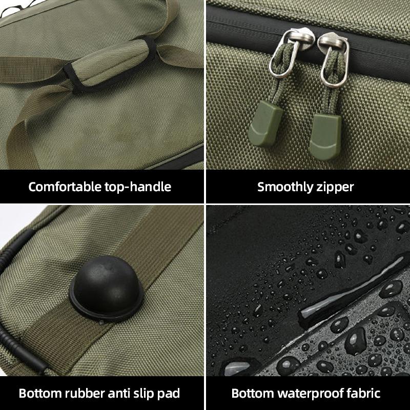 Outdoor Camping Storage Bag Travel Duffel Handheld Backpack Multi-Functional Large-Capacity Wheeled Pack