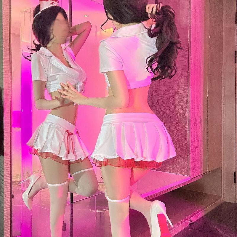 Sex Underwear Sexy Hot Small Breasts Gather Pure Desire Wind Super Spicy Nurse Uniform Suit Uniform Cos Suit