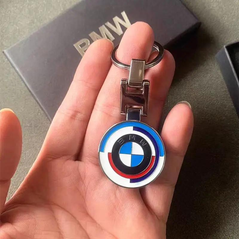 Car Emblem Keychain H Buckle Double-sided Key Ring For BMW G30 G32 G01 G02 G05 G06 G07 G26 G23 G22 F40 F20 G08 G16 G15 G14 G12 rvbf26