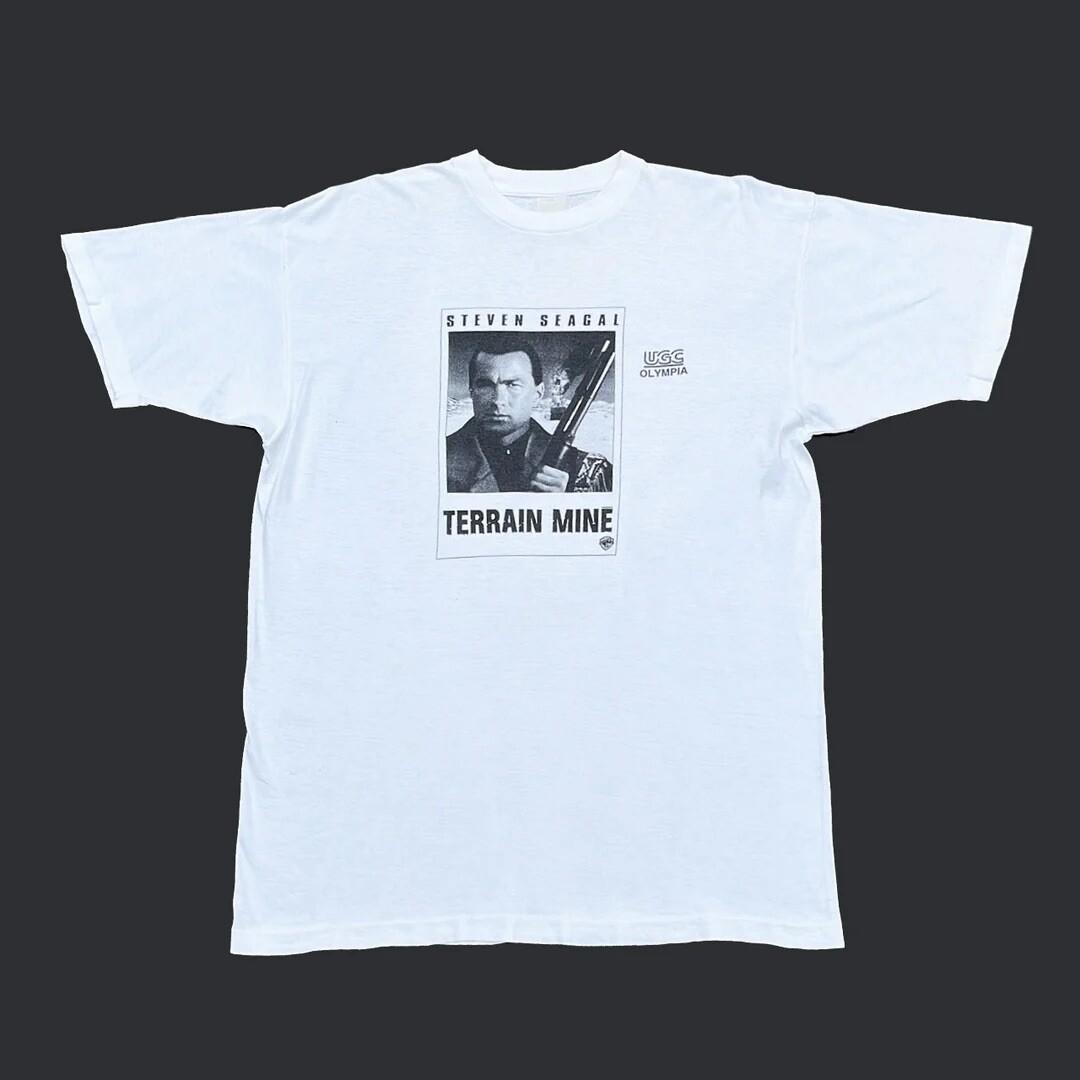 On Deadly Ground 1994 Vintage Steven Seagal Promo Movie 90s Rare Unisex T-Shirt S