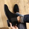 Chelsea Boots 25870 Frosted, Breathable Martin Boots Men's 48 Large Size British Chelsea Boots Foreign Trade