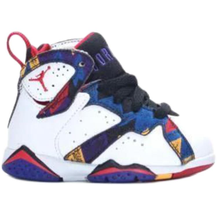 Jordan Air Jordan 7 High-Top Kleinkindschuhe Weiß Kleinkind und Kleinkind 304772-142