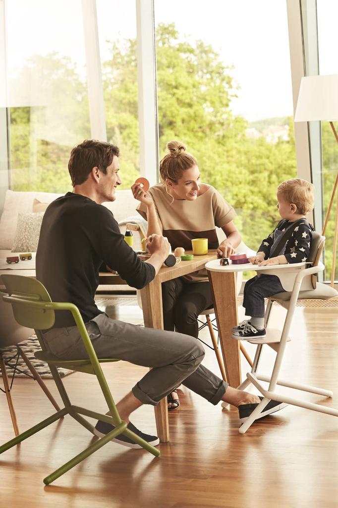 Cybex Remo Chair Snack Tray (Outback Green) [Authorized Retailer] (Chair sold separately)