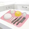 Kitchen Countertop Dish Drying Mat for Cookware, Cups, and Dining Table Placemat