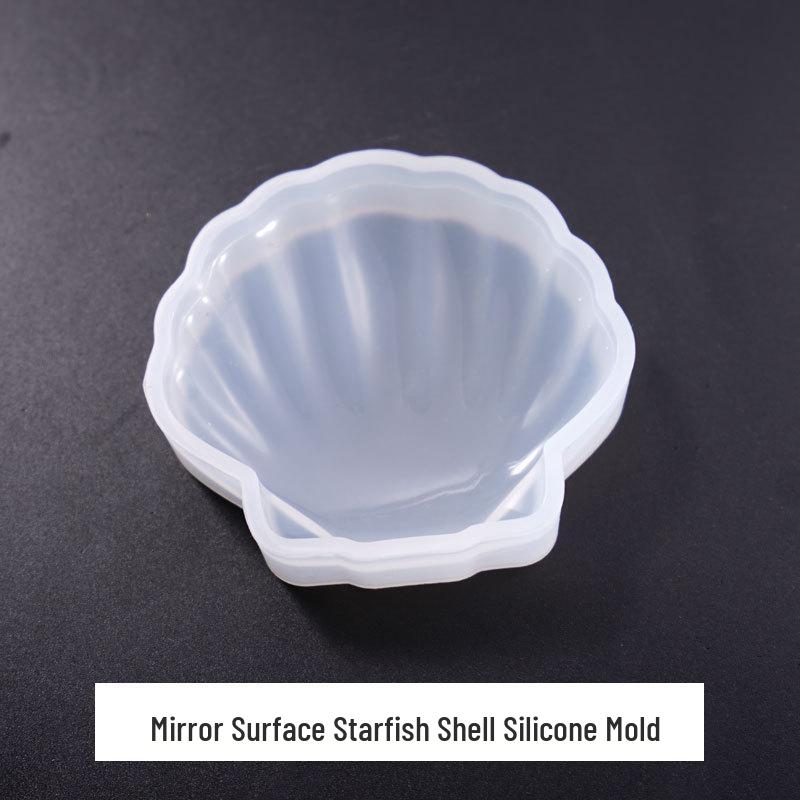 Ocean Style DIY Starfish & Seashell Epoxy Resin Mold for Seascape Decor