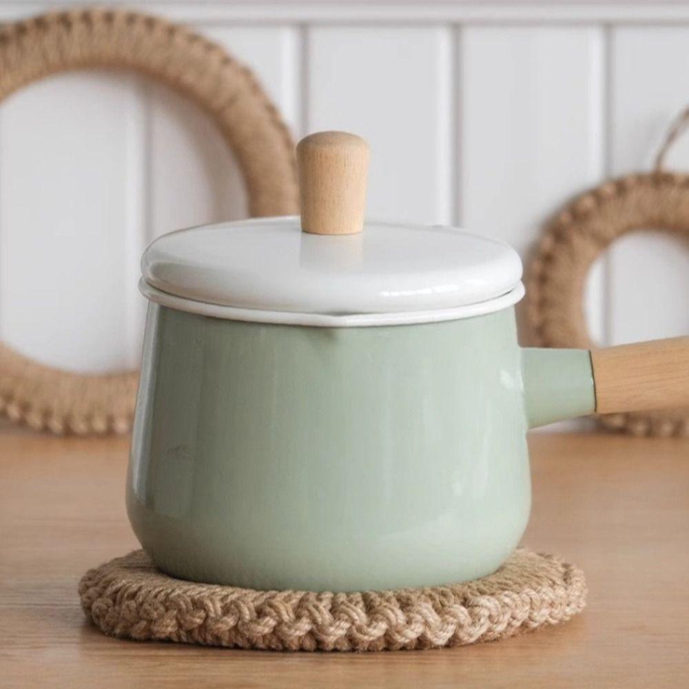 Heat Insulated Jute Woven Pot Pad Round Pan Place-mat Coaster Pot Holders  Household