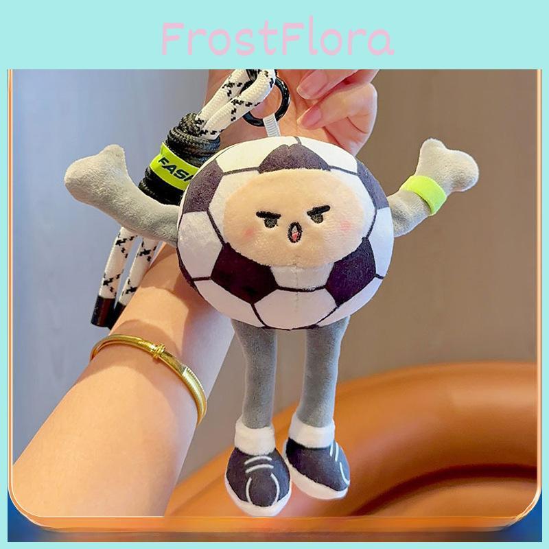 Original Plush Sports Character Keychain Accessories Featuring Adorable Cartoon Designs