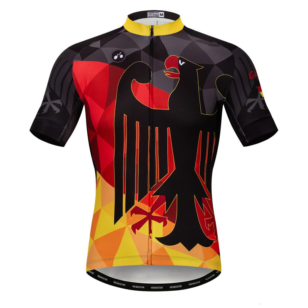 Weimostar Pro Women Cycling Set Germany Team Cycling Clothing Sumemr Mountain Bike Clothing Suit Racing Bicycle Clothes S