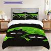 Super soft Ricky and Morty 3-piece bedding set - 1 duvet cover, 2 pillowcases, skin-friendly and comfortable(Without Core)