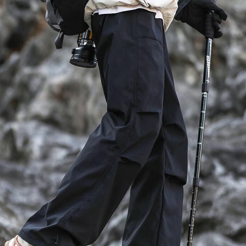 MaoRen Men's Straight-Fit Cargo Pants