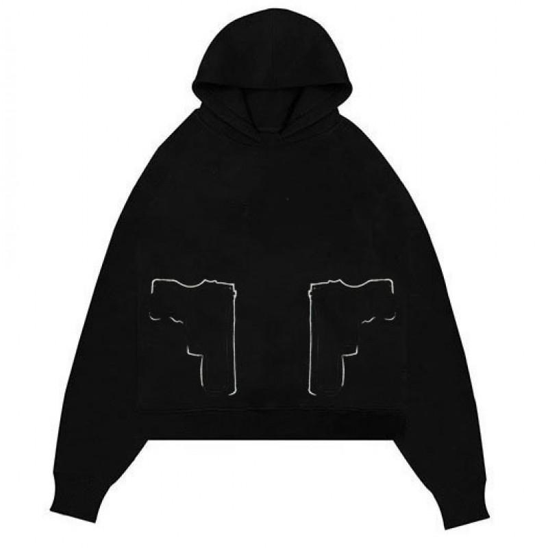 Oversized Hoodie Sweatshirt Wide Leg Pants Set Men Women Streetwear Style Casual Two Piece Outfit