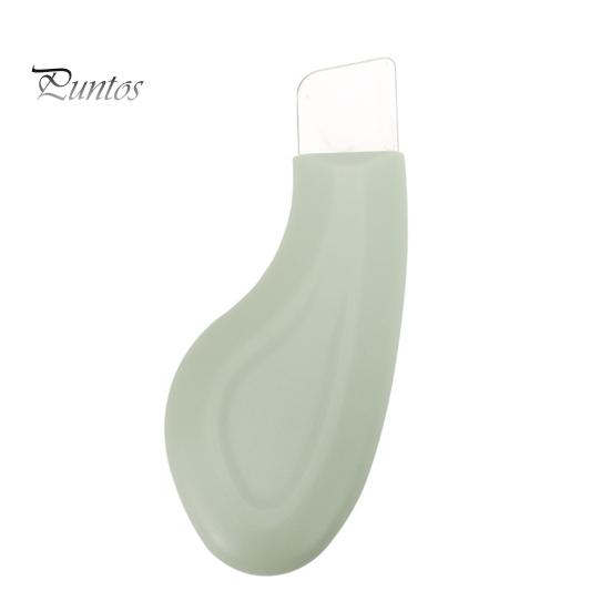 

Силиконовый скребок для лица для глубокой очистки, удобный для путешествий, скраб для кожи, шпатель для лица, инструмент для удаления черных точек на носу для мужчин и женщин светло-зеленый