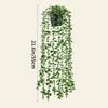 New Persian Fern Leaves Vines Home Room Decor Hanging Artificial Plant Plastic Leaf Grass Wedding Party Wall Balcony Decoration