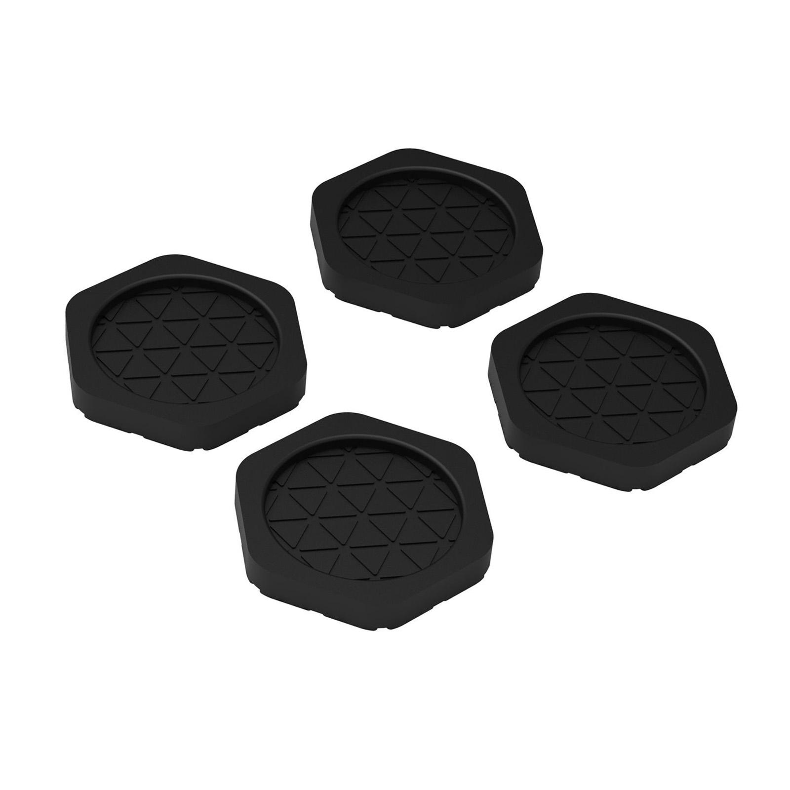 4x Washing Machine Anti Vibration Pads Universal for Refrigerator Dryer Home