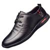 Casual Leather Shoes Spring and Summer Breathable Men's Breathable Non-slip Versatile Leather Shoes