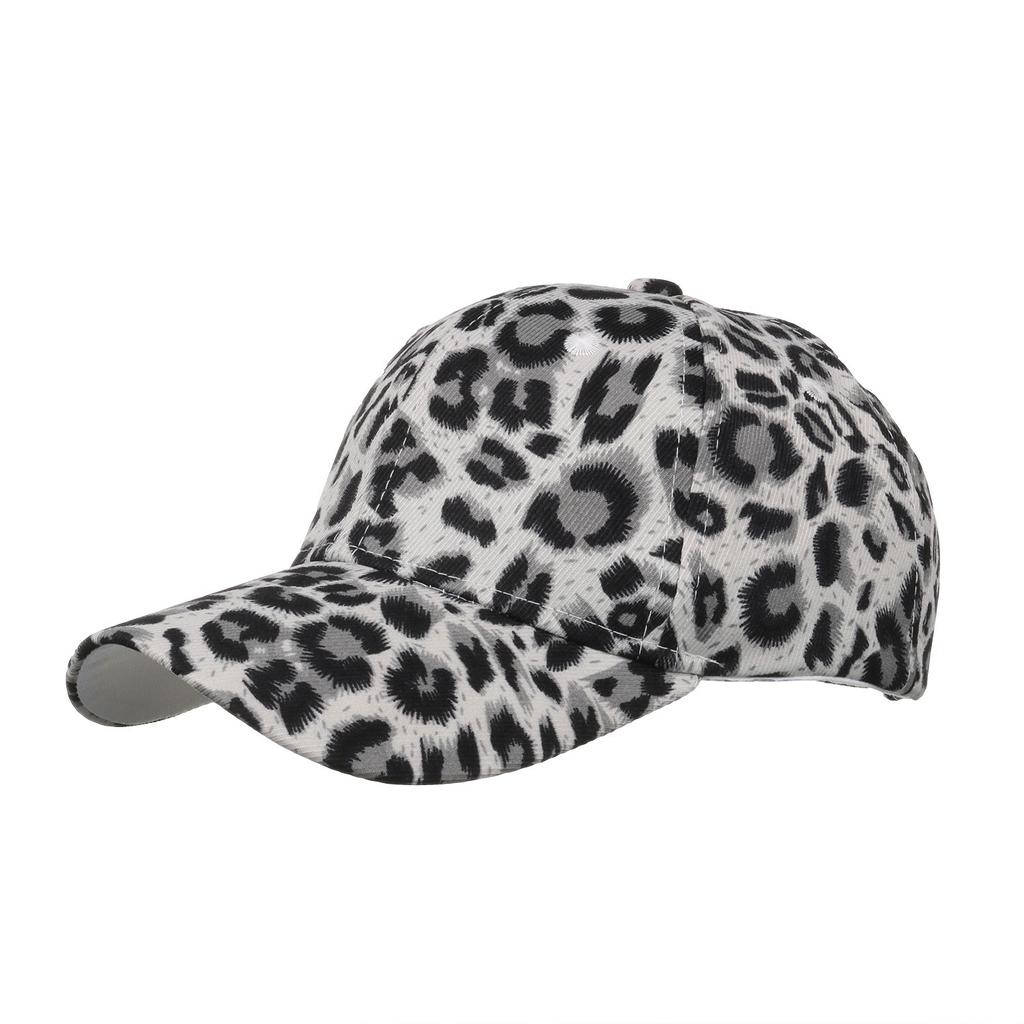 Unisex Classic Cotton Leopard Baseball Cap Sun Hat  Plain Caps