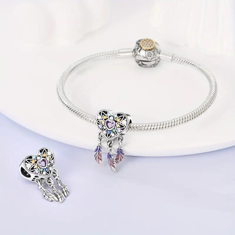 New In Dreamcatcher Series Charm Beads Fits Bracelet Necklace For Women Luxury Dreamcatcher Pendants Bead Diy Jewelry Gifts