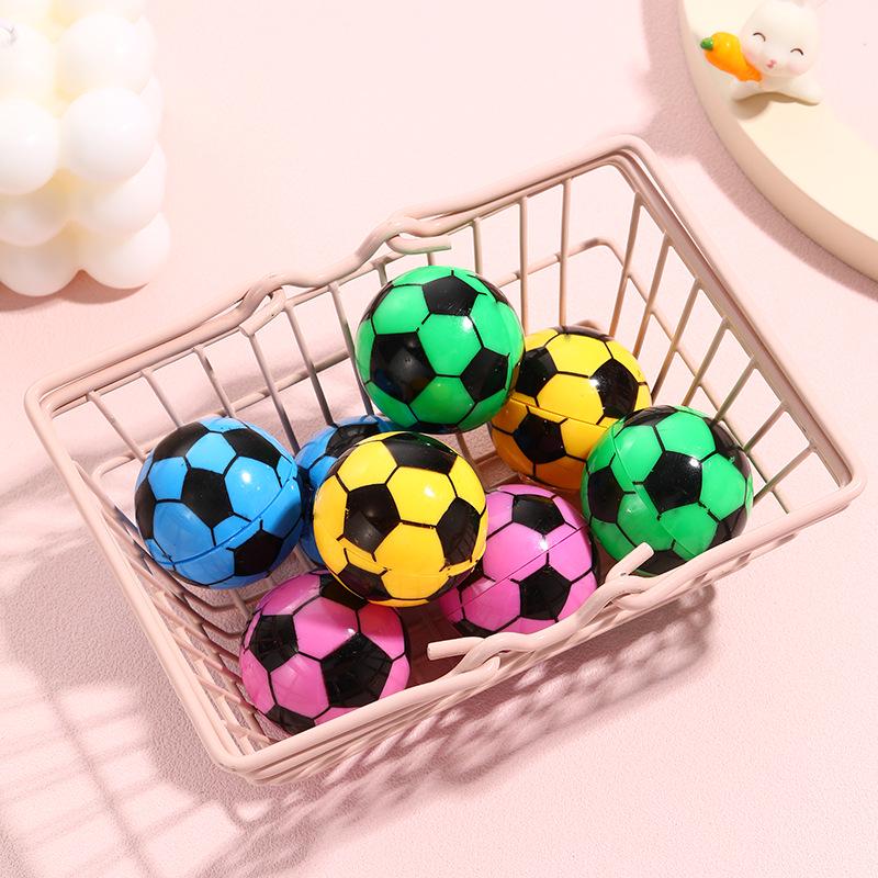 Süßer Cartoon-Fußball-Bleistiftspitzer - Buntes Einloch-Design