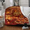 Custom Name Slytherin Pride Honor Blanket for Couch & Bed, Plush Cozy Fuzzy Blanket Super Soft & Warm Blankets for Fall and Winter. 090866