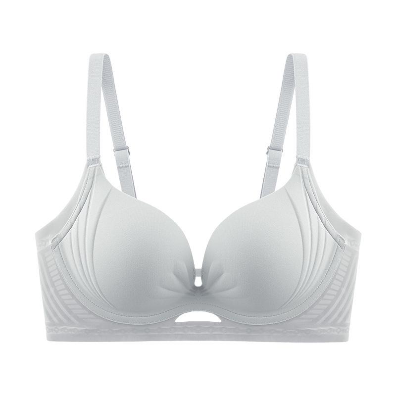 

Женский бесшовный пуш-ап бюстгальтер для маленькой груди - Боковая поддержка, Предотвращение провисания, Без косточек, Удобный и регулируемый 38/85AB (130-150 lbs)