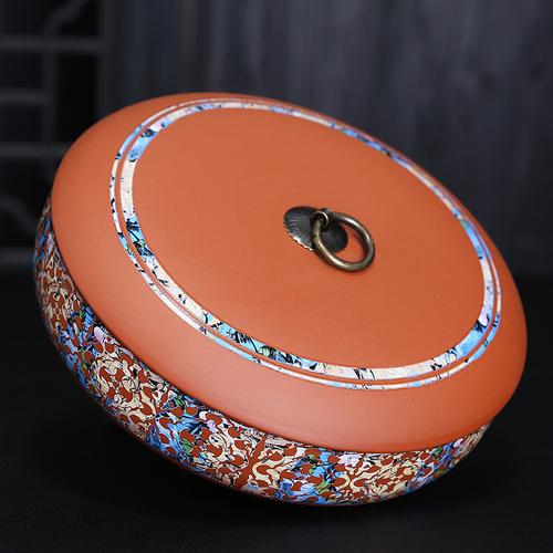 Modern Ceramic Storage Jar Pie Porcelain Sealed Jar Candy Coffee Box Moisture-Proof Porcelain Storage Tank with Lid Home Decor