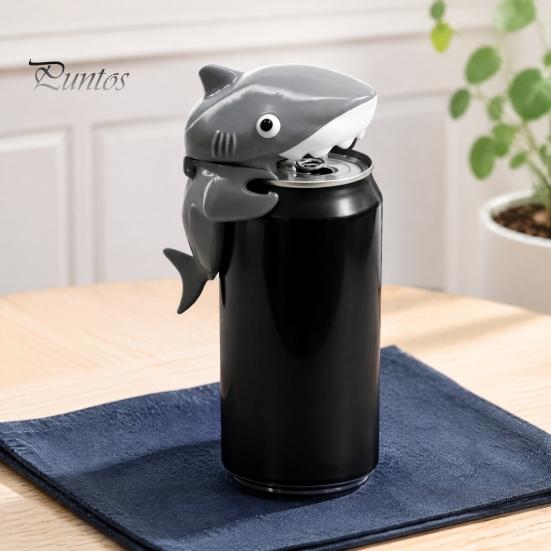Atmosphere Desk Ornament Dinosaur Can Cover, Cute Animal Soda Holder for 375ml Cans, Novelty Picnic Gadget Plastic Drink Stand Desk, Fun Party