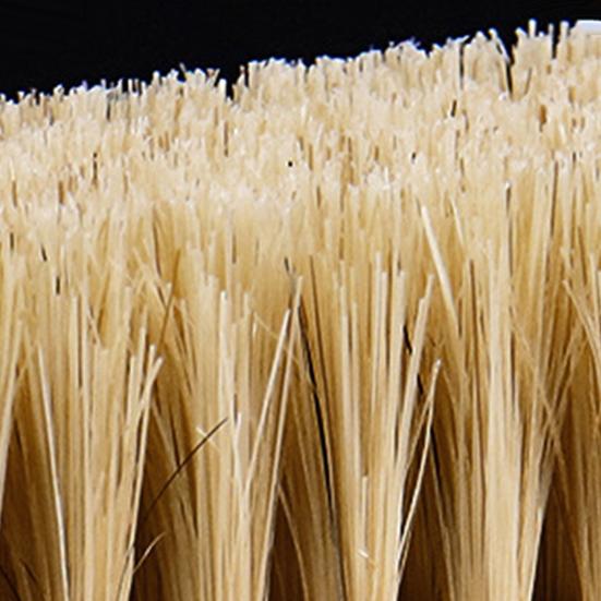Cleaning Brush with Firm Grip Dry Wet Cleaning Soft Natural Bristles Multifunctional Square Beech Wood Design Cleaning Scrubber