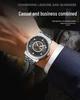 Oufanni Men's Waterproof Quartz Watch - Trendy, Fashionable Business Wristwatch