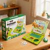Kids Learning Computer With Music Cute Cartoon Design Attracts Kids. Home Preschool Learning Activities