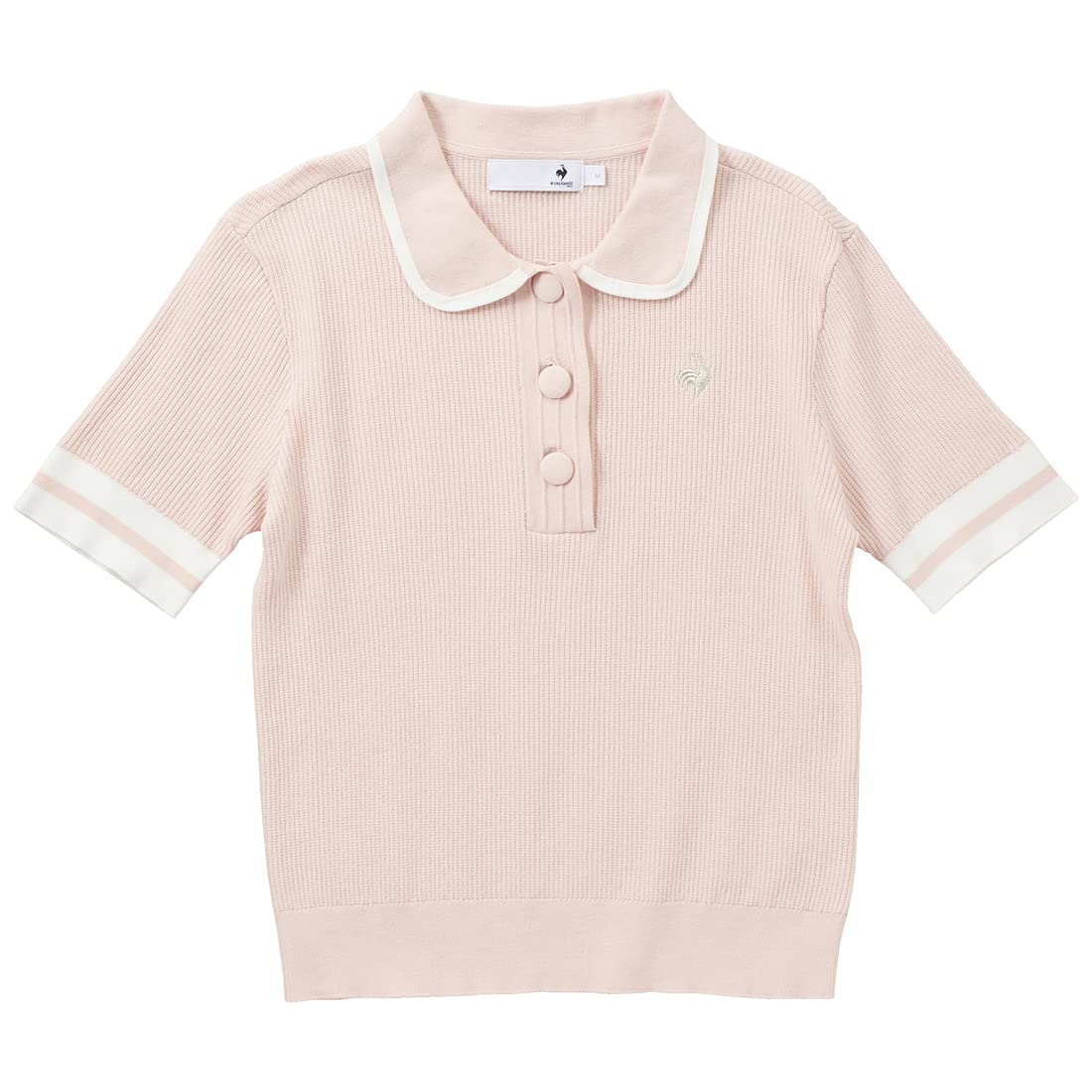 

Coq Sportif shirt Hand ECO Golf PK00 equivalent to Japanese size L [Le Golf] Short-sleeved [RIJOUME] washable, washable, QGWVJA20, Women s, (pink),