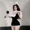 Sex Underwear Uniform Sexy Bunny Small Breasts Temptation Free Suit Women's Pure Lace Buttocks Skirt