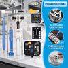 147-Piece Watch Repair Tool Kit for Disassembly and Battery Replacement