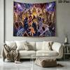 Yu-Gi-Oh! Wall Tapestry Aesthetic Wall Hanging Printed Fabric Blanket Decorative Tapestries for Bedroom Living Room Home Decor