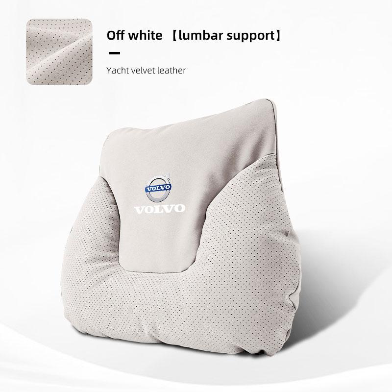 Soft Breathable U-shaped Car Seat Headrest Lumbar Support For Volvo XC90 V90 V60 XC60 V40 EC40 EX40 S80 S60 S90 C40 XC40 V70 C30