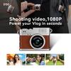 32G Children Digital Camera 1080P Portable Vintage Very Small Camcorder Video Recorder Retro Ccd Mini Cam with Screen