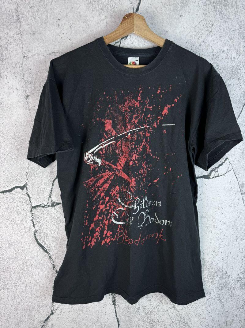 Children of Bodom Reaper Blade Black Cotton Unisex Tshirt Reprint S5XL KH9514 XXXL