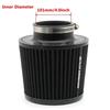 63/76/89/101mm Universal Car Air Filter High Flow Cone Cold Air Intake Filter Auto Modification Accessories Air-Filter Mesh Cone