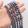 1String, Black Natural Nugget Pearls Beads, for DIY Necklaces Bracelets Accessories, Jewelry Making, Birthday, Wedding, Party Gifts 36cm