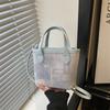 New Korean Version of High-value Bucket Bag Women's New Simple Commuting Handbag Casual Bag