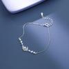 S925 Sterling Silver Zirconia Blue Luminous Star Bracelets Jewelry for Women Girls Gift Accessories YB-XY-878