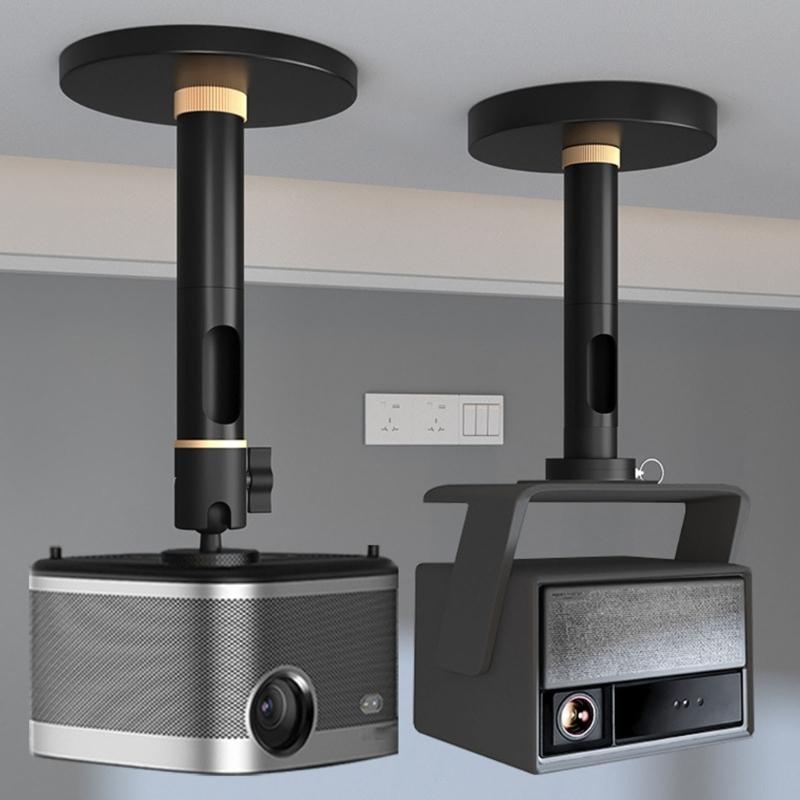 Adjustable Projectors Ceiling Hanging Bracket With 3.5mm Thick Aluminum Tube And Wide Compatibility