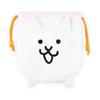 Tees Factory Battle Plush Drawstring H170 X W155mm "The Cats" Bag, Cat, Approx. (excluding Paws), ND-5530465NK