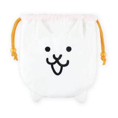 Tees Factory Battle Plüsch Kordelzug H170 x B155mm "Die Katzen" Tasche, Katze, ca.. (ohne Pfoten), ND-5530465NK