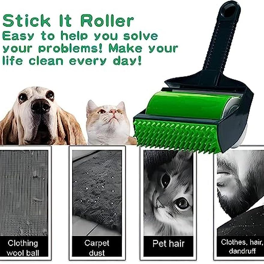 Rullo Antipelucchi KittyDoo - Elettricit&agrave; Statica, Riutilizzabile Per Tessuti