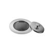 Effizienter Küchenspülbeckenfilter aus Edelstahl mit Abdeckung - geeignet zum Waschen von Gemüse und zum Schutz von Bodenabläufen