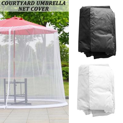 Umbrella Cover Mosquito Netting Screen For Patio Table Umbrella Garden Deck Furniture Zippered Mesh Buy At A Low Prices On Joom E Commerce Platform