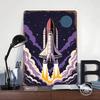 Retro Vintage Space Printed Poster Customized Wall Art Retro Vintage Metal Tin Signs for Decoration Bedroom Decorations Man Cave