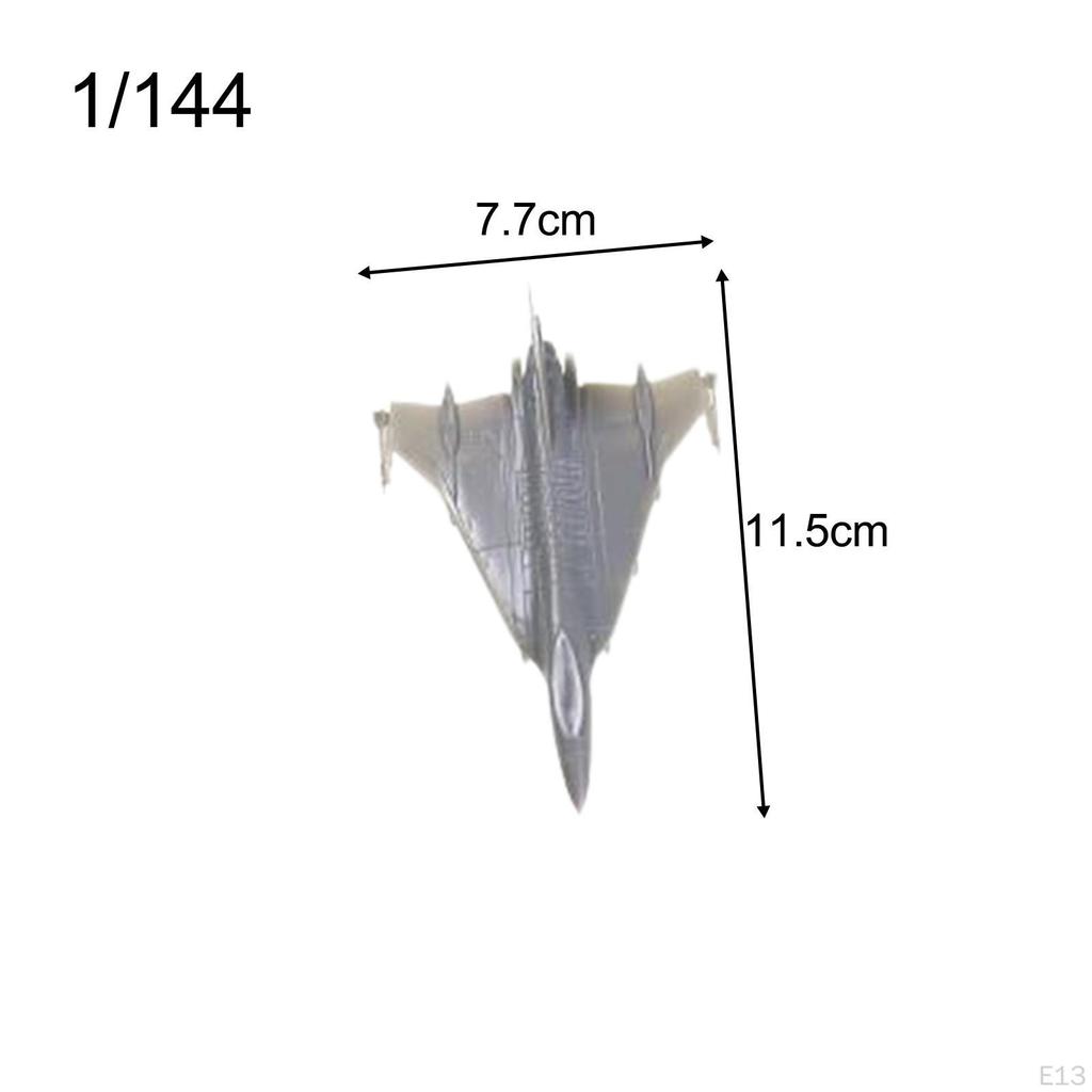 1/144 4D Assembled Fighter Airplane Models Jigsaw Toys, Plane Kits Aircraft Toys Educational