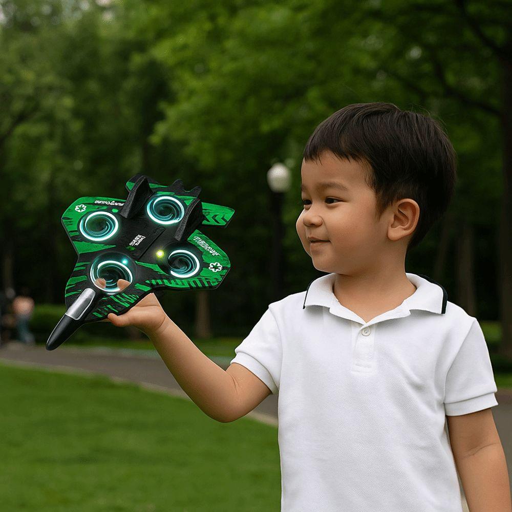 Rechargeable Four Motor Helicopter Toy Gravity Sensing RC Hobby Jet Plane  Parent-child interaction